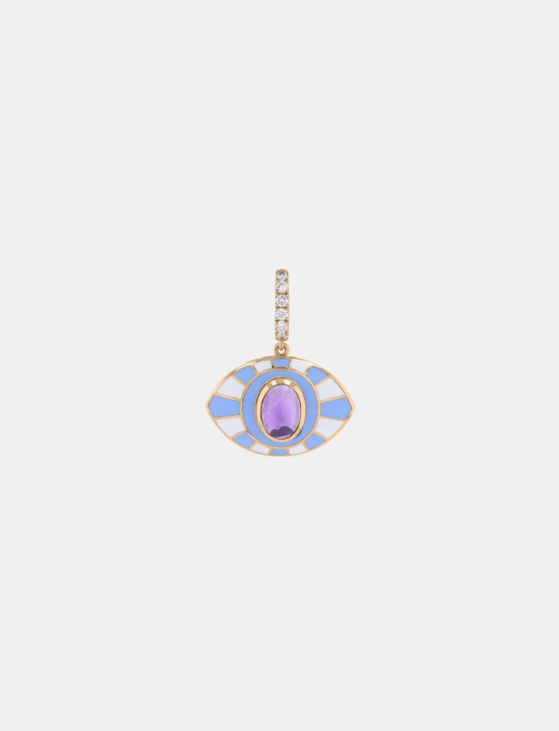 The Lilac-Art Deco Pendant