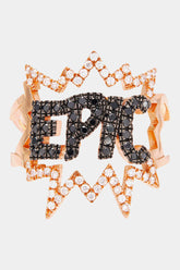 'Epic' Pop Art Ring