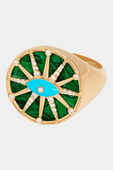 The O'Hara Eye Ring - Green