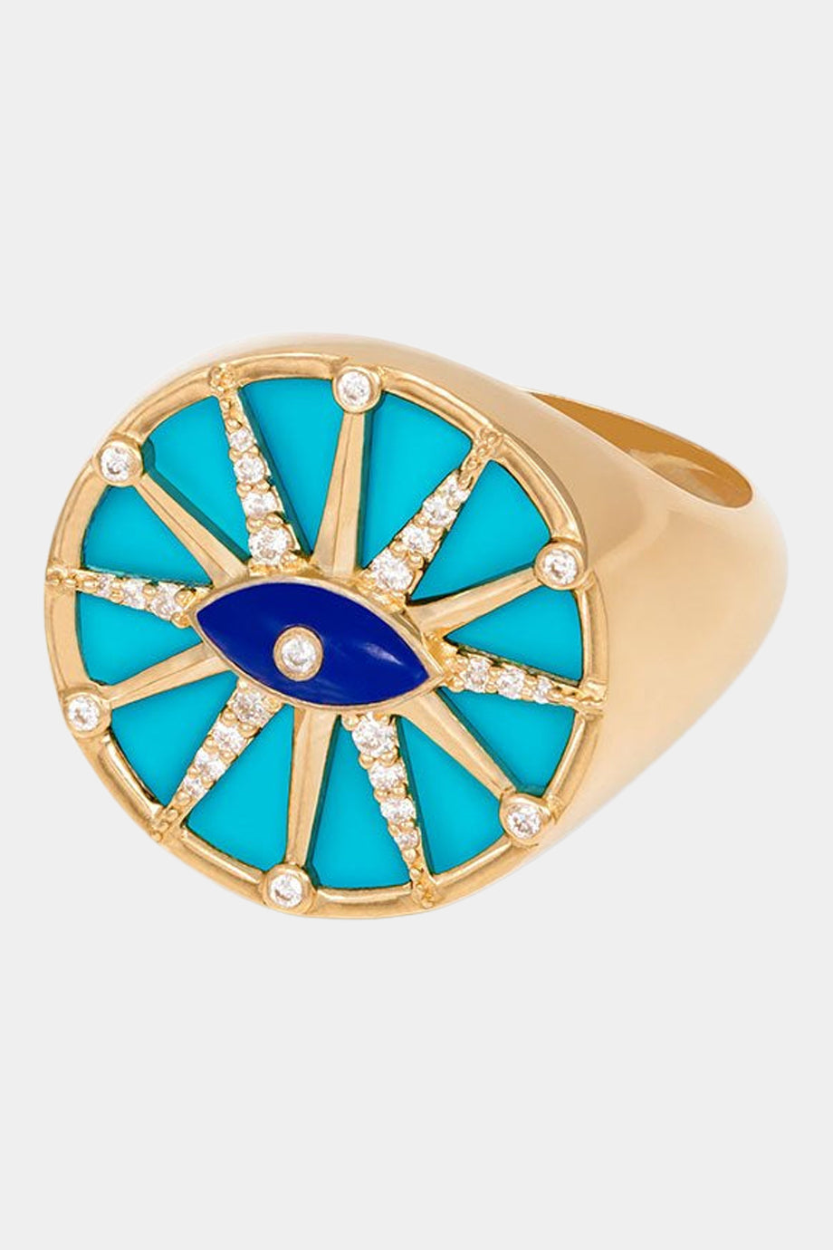 The O'Hara Eye Ring - Turquoise