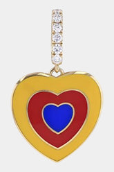 Wonder Hearts Yellow Gold Clip-On
