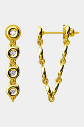 Gold Chain Earring